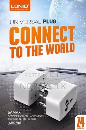 Ldnio Z4 Universal Plug Travel Adapter 6A