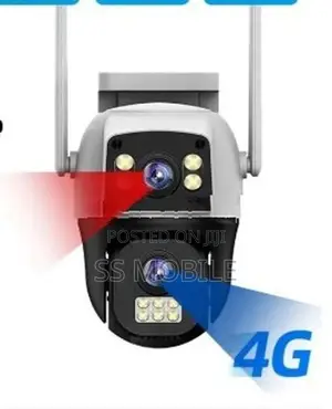 8MP 4G SIM Dual Lens Outdoor 360° Human Detect CCTV Security PTZ Camer