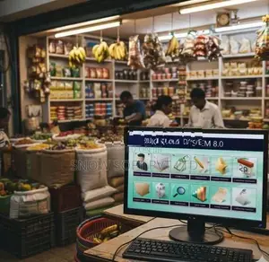 Smart Pos Solution for Grocery Shops Billing
