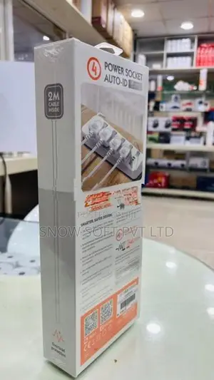 LDNIO SC4408 – 4 Way Power Socket + Usb Ports Defender Series | 2500w
