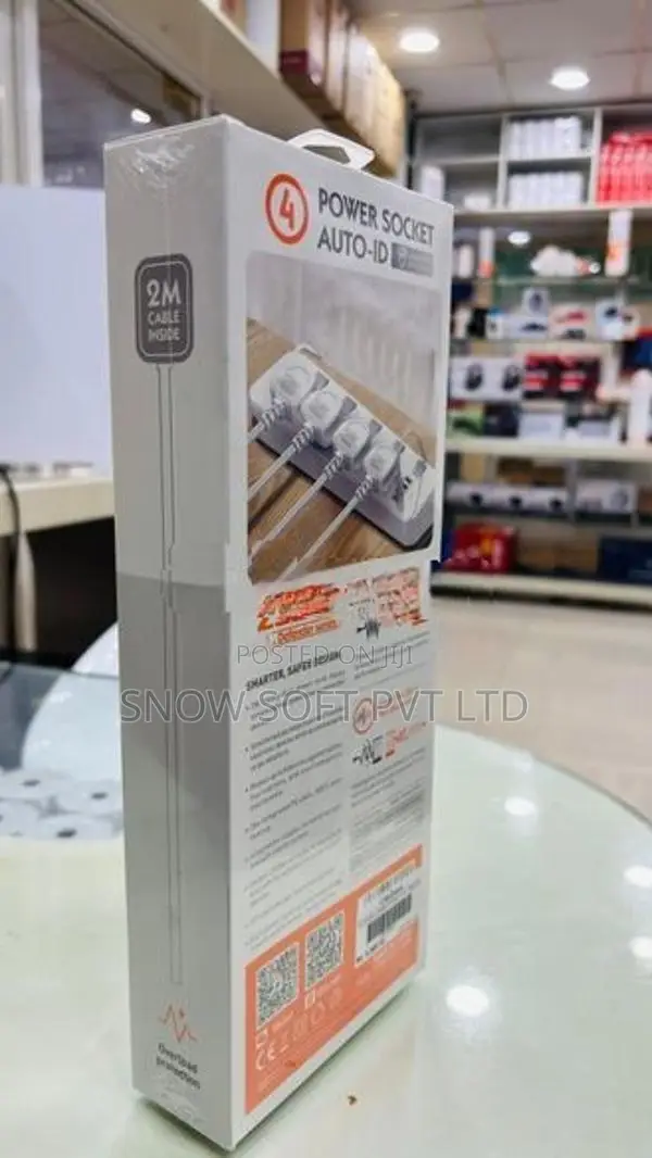 LDNIO SC4408 – 4 Way Power Socket + Usb Ports Defender Series | 2500w