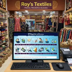 Textile Shop POS Cashier Billing Software