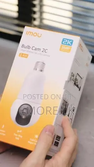 IMOU Bulb 3MP 360 Wi-Fi Pan & Tilt Camera EM