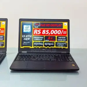 Dell Core i5 8th Gen 8GB|256GB|15.6 LED Laptop