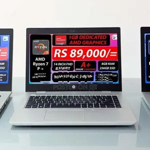 HP Probook 645 Ryzen 7 Pro|256GB SSD|8GB RAM|Laptops Radeon Graphics