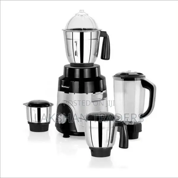 New National (Indian) 1000W Mixer Grinder 4 jars