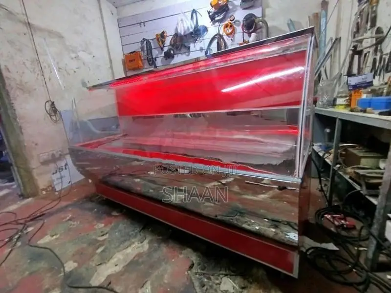 කුකුල් මස් සහ මාළු ශීතකරන. Chicken & Fish Display Coolers