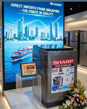 SHARP, FULLY AUTOMATIC WASHING MACHINE JAPAN