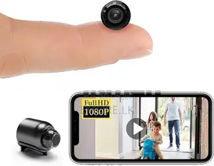 WiFi Spy Camera Hidden – 1080p HD Mini Wireless Nanny Cam EMORE A+