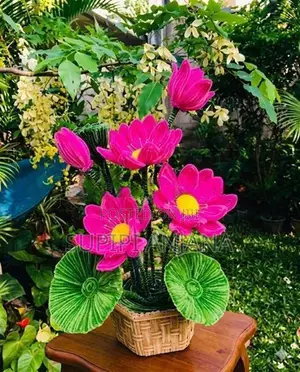 Hand Made Pipe Cleaner Flower Vase