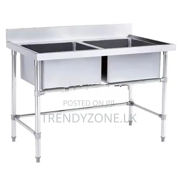 Industrial Double Bowl Sink 1100*600mm