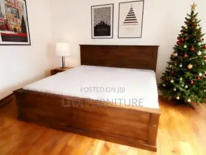 Brand New 60 x75 teak bed-Li 82