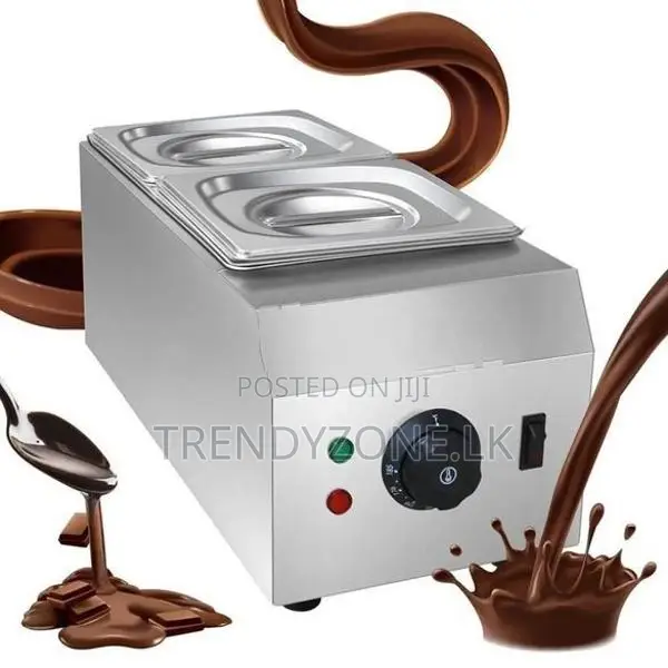 Industrial Chocolate Stove 02 Pans