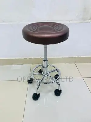 Stool chair with wheels