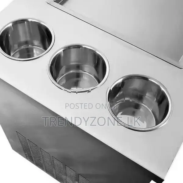 Industrial Fried Ice Cream Machine 360mm