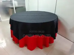Banquet Table Cloth ⚫🟤🟡⚪🔴