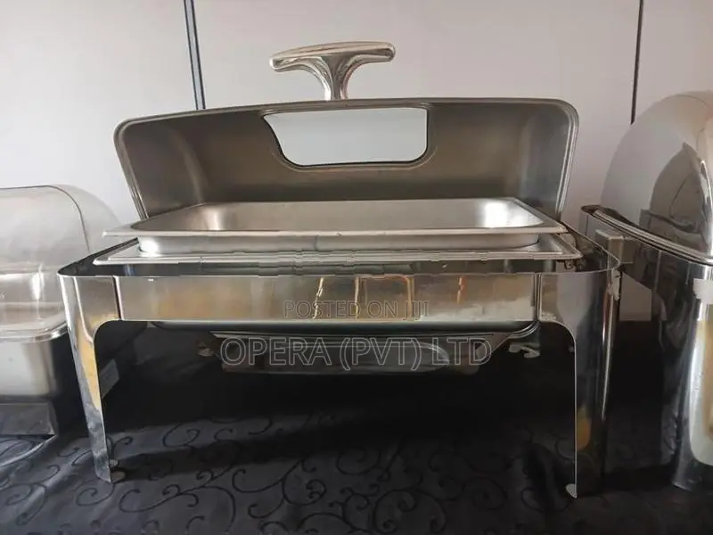Chafing Dish With Glass