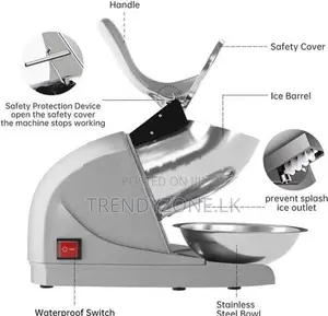Industrial Multi-purpose Cube Ice Shaver Machines