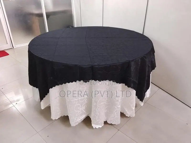 Banquet Table Cloth ⚫🟤🟡⚪🔴