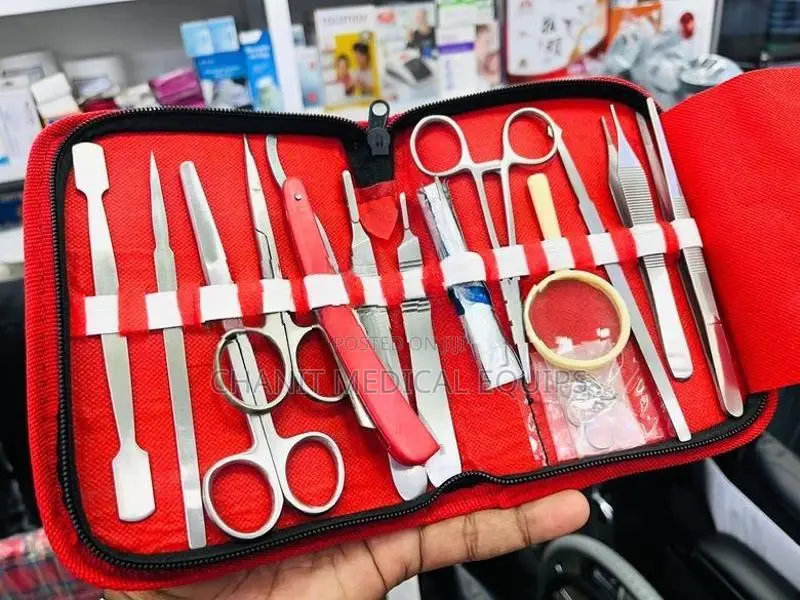 Stainless Steel Dissection Kit - Set of 14 Pcs