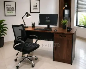 Computer Table with Chairs