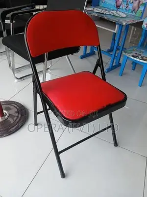 Brand New Folding Chairs-Red
