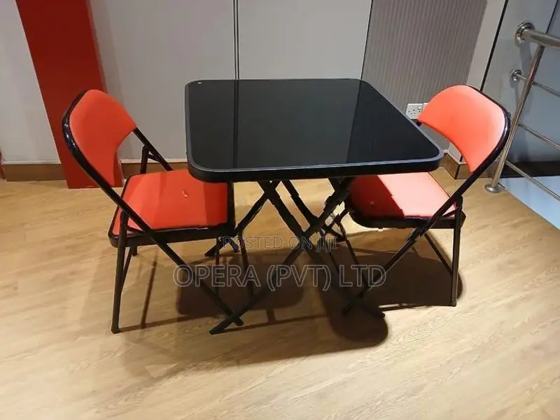 Brand New Folding Chairs-Red