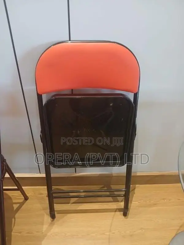 Brand New Folding Chairs-Red