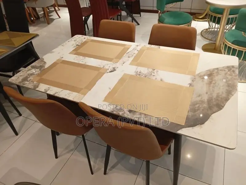 Granite Dining Table Set - GT-415