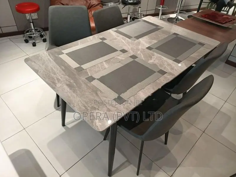 Granite Dining Table Set - GT-415