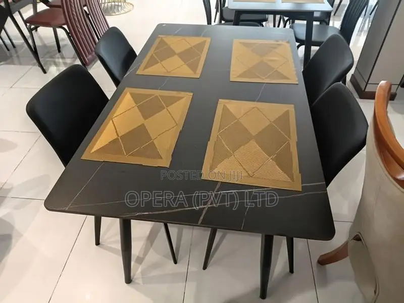 Granite Dining Table Set - GT-415