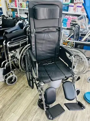 Full Option Commode Wheelchair reclining wheel chair