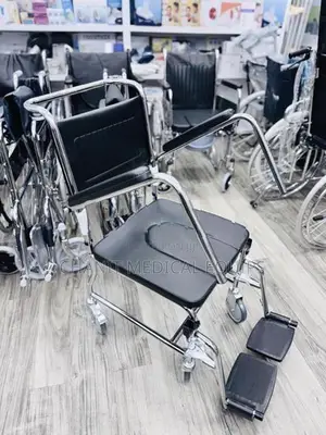 Commode Chair Arm Decline Leg Adjustable