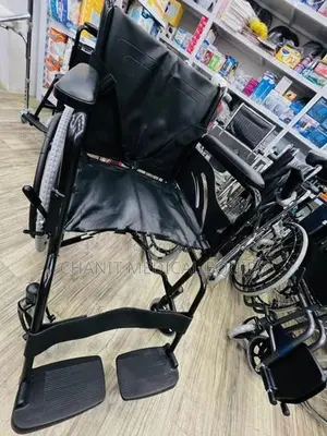 Wheelchair Powder Corted Black Edition With Safety Belt