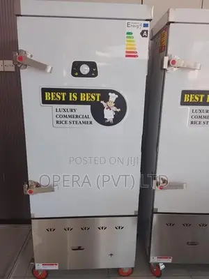 Gas rice steamer 12 Trays