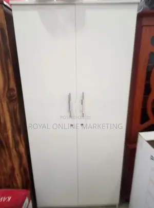 2 Door White Cupboard (K-9)