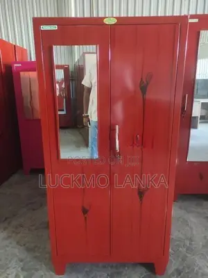 New 5x2.5 Size Steel Cupboard With Mirror (S42)