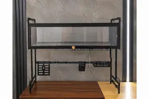 85cm/95cm/105cm Sink Top Dish Rack, Over Drying Rack