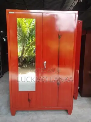 New 6x4 Size Steel Cupboard With Mirror (T2)