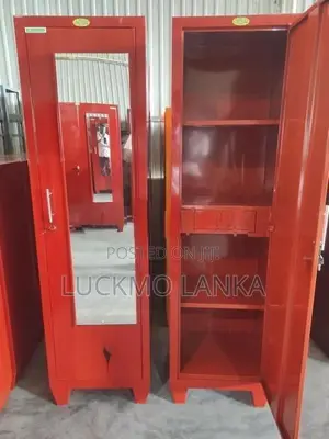 New 6x1.5 Size One Door Steel Cupboard With Mirror (T5)