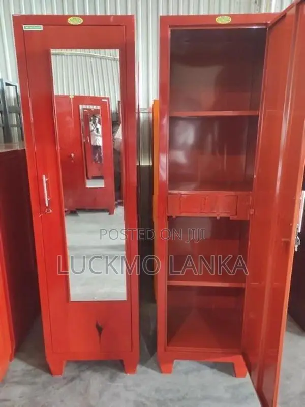 New 6x1.5 Size One Door Steel Cupboard With Mirror (T5)