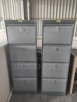 New Steel Unit 4 File Locker Set (T13)