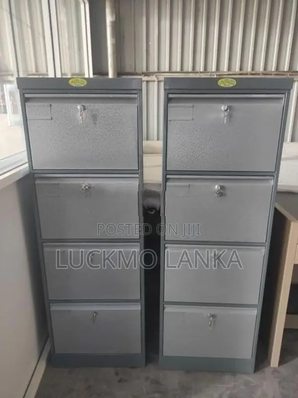 New Steel Unit 4 File Locker Set (T13)