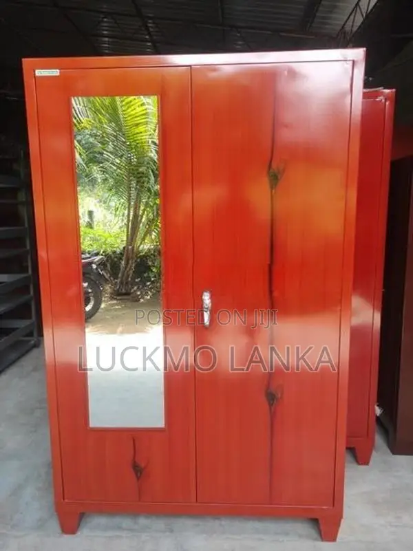 New 6x4 Size Steel Cupboard With Mirror (T2)