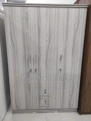 New 3 Door Melamine Cupboard (T14)