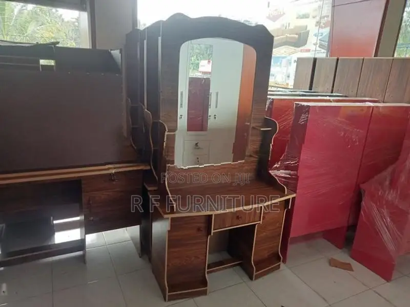 Melamine Dressing Table with Cupboard Xxl