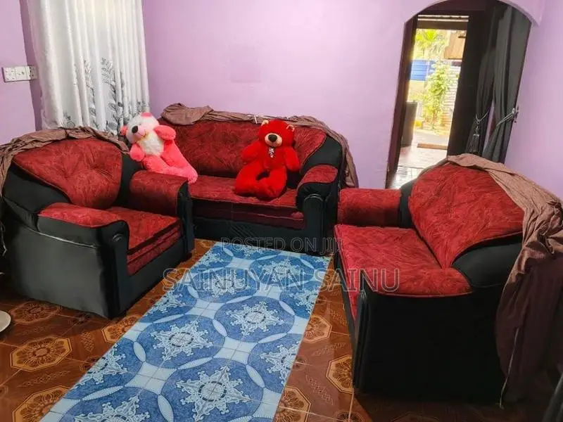 Sopa with furnitures