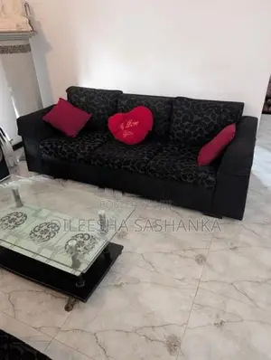 Sofa set with coffee table