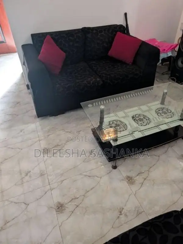 Sofa set with coffee table