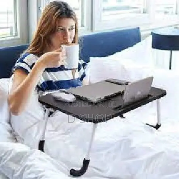 Bed Table - Laptop with cup & Tab holder